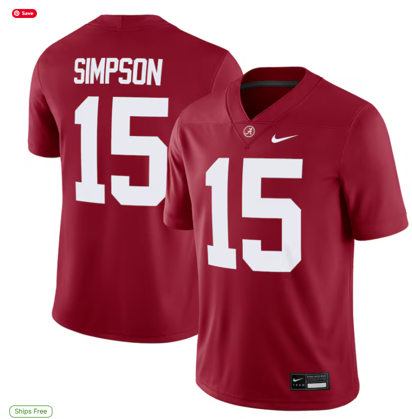 College Football Player Jerseys