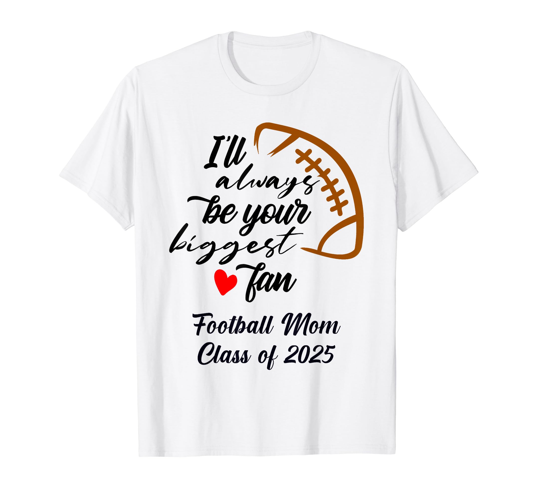 Senior Football Mom Class of 2025 Shirt