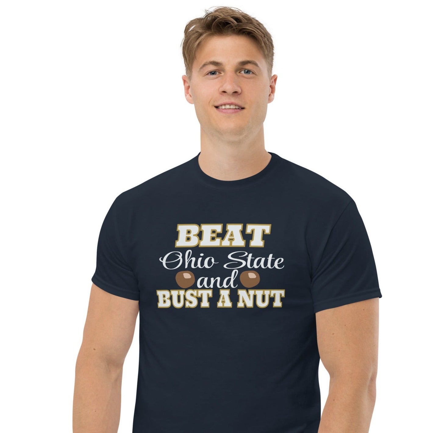 Notre Dame Fans Beat Ohio State and Bust a Nut T-Shirt