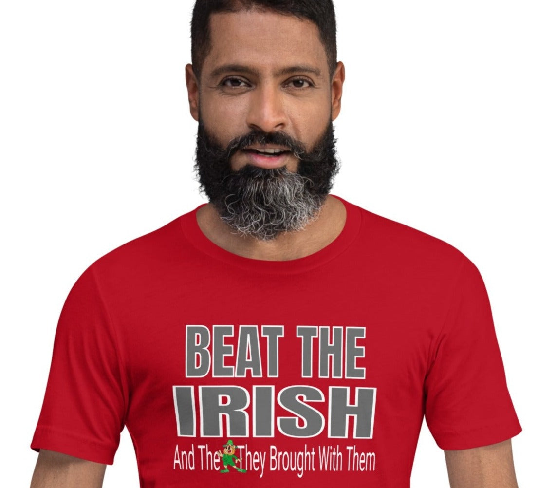 State Fans Beat the Irish T-Shirt for 2023 OSU Notre Dame Foot – Shop For Your Passions