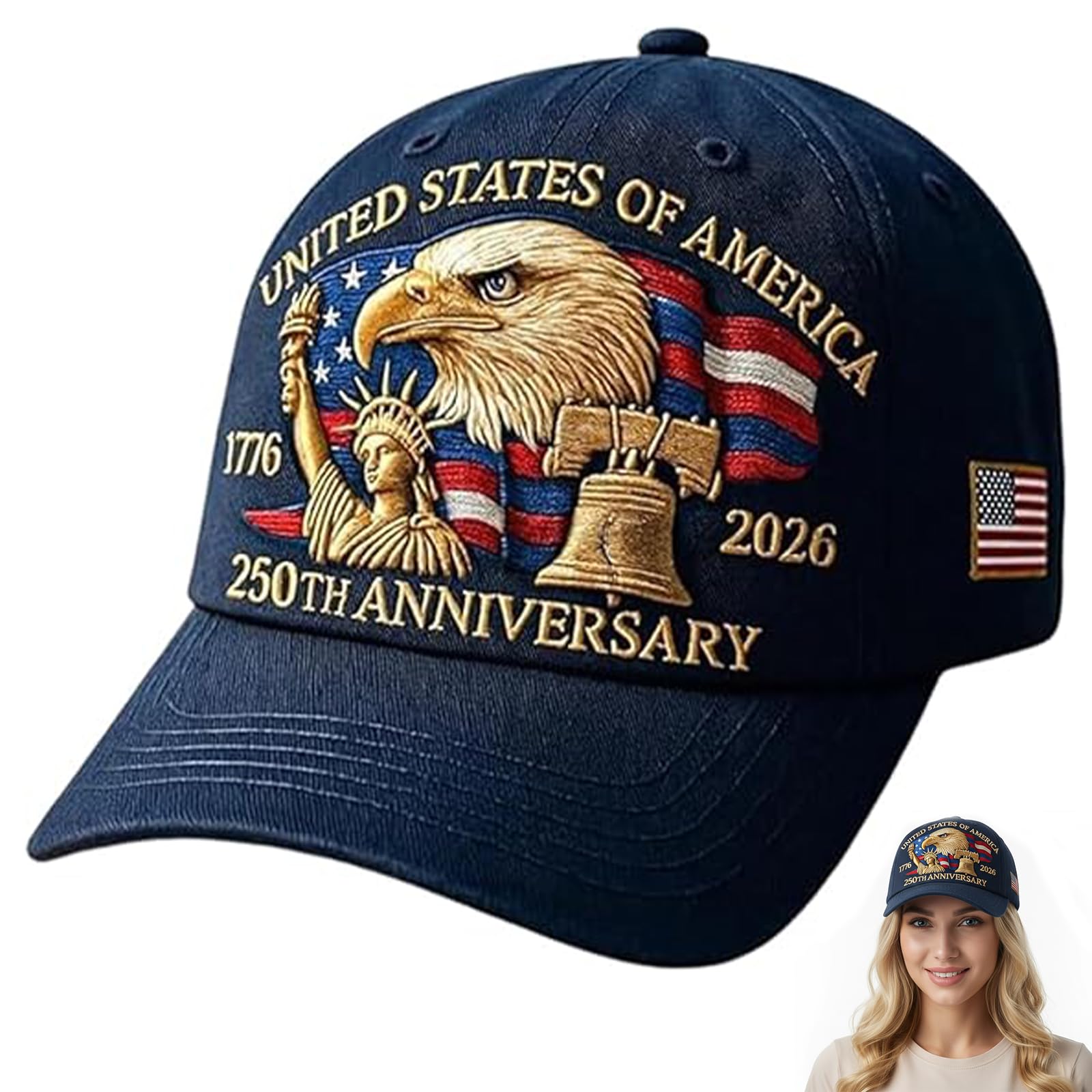 America 250th Anniversary Hats and Caps