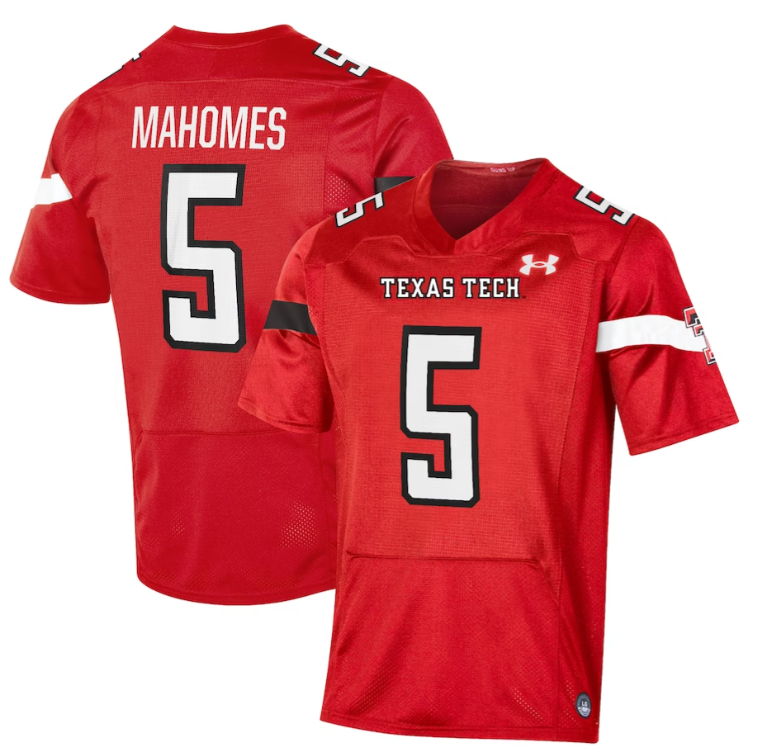 College Football Player Jersey