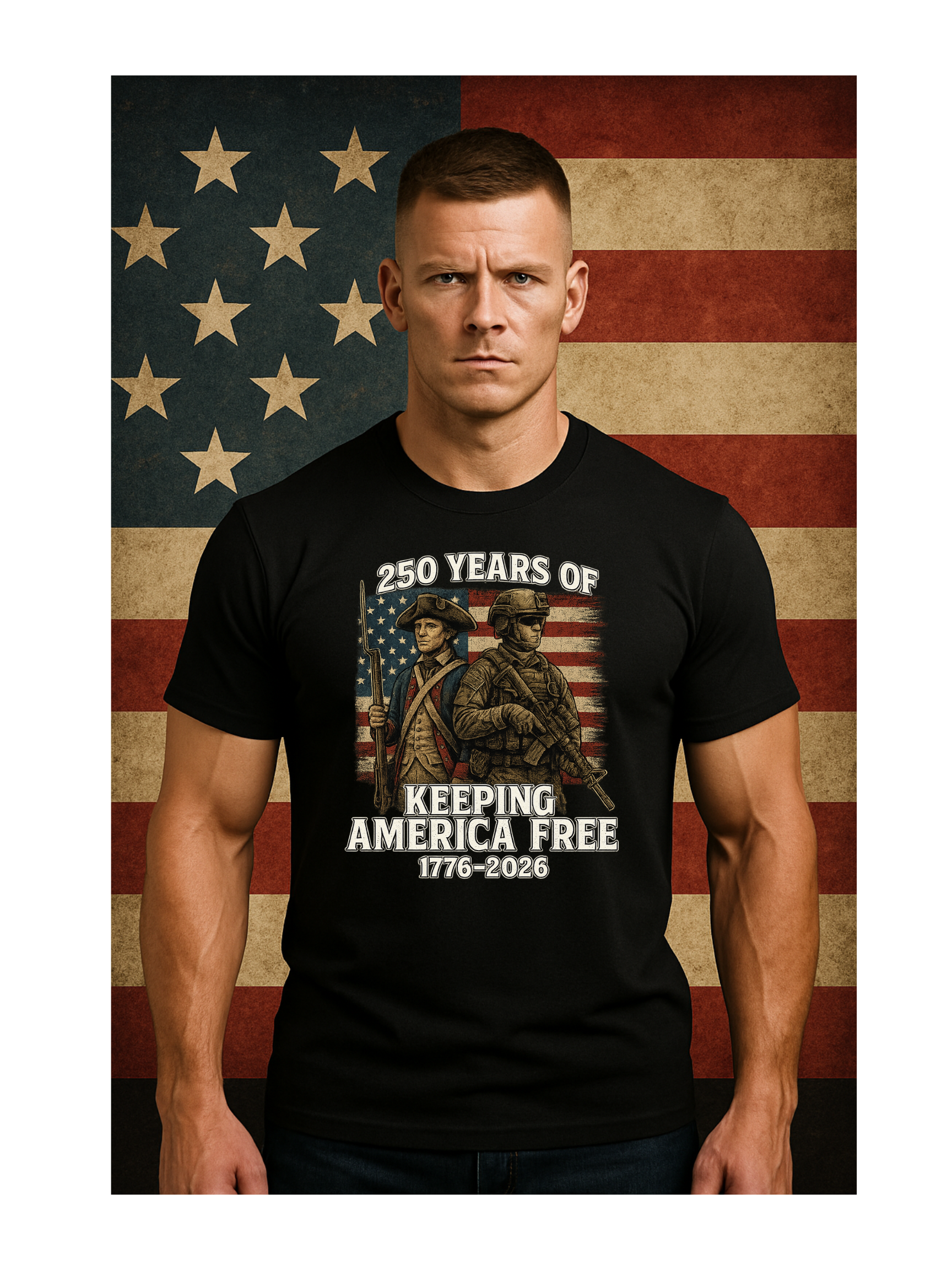 250 Years Of Keeping America Free T-Shirt