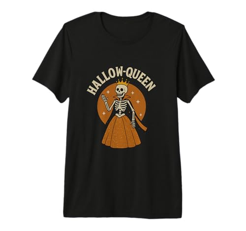 Hallow Queen Halloween Shirt Featuring Premium Tri-Blend T-Shirt