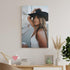 Ella Langley Poster With White Tank and Black Hat
