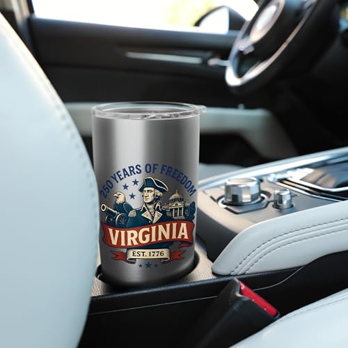 Virginia America 250 Years of Freedom Stainless Steel Insulated Tumbler