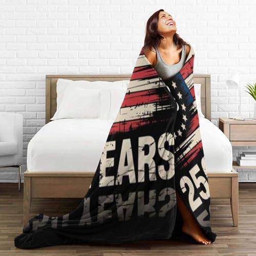 America 250th Anniversary Flannel Fleece Blanket