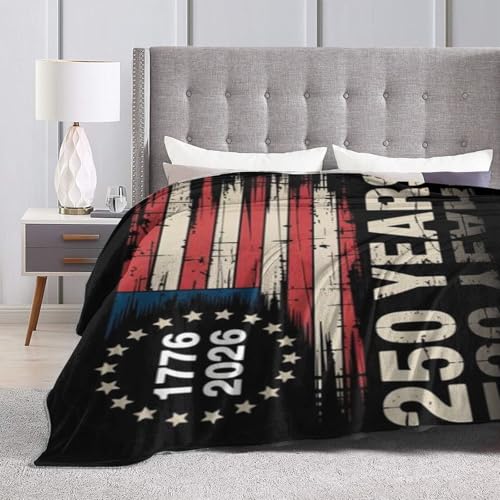 America 250th Anniversary Flannel Fleece Blanket