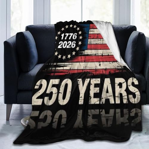 America 250th Anniversary Flannel Fleece Blanket