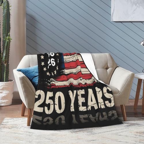 America 250th Anniversary Flannel Fleece Blanket