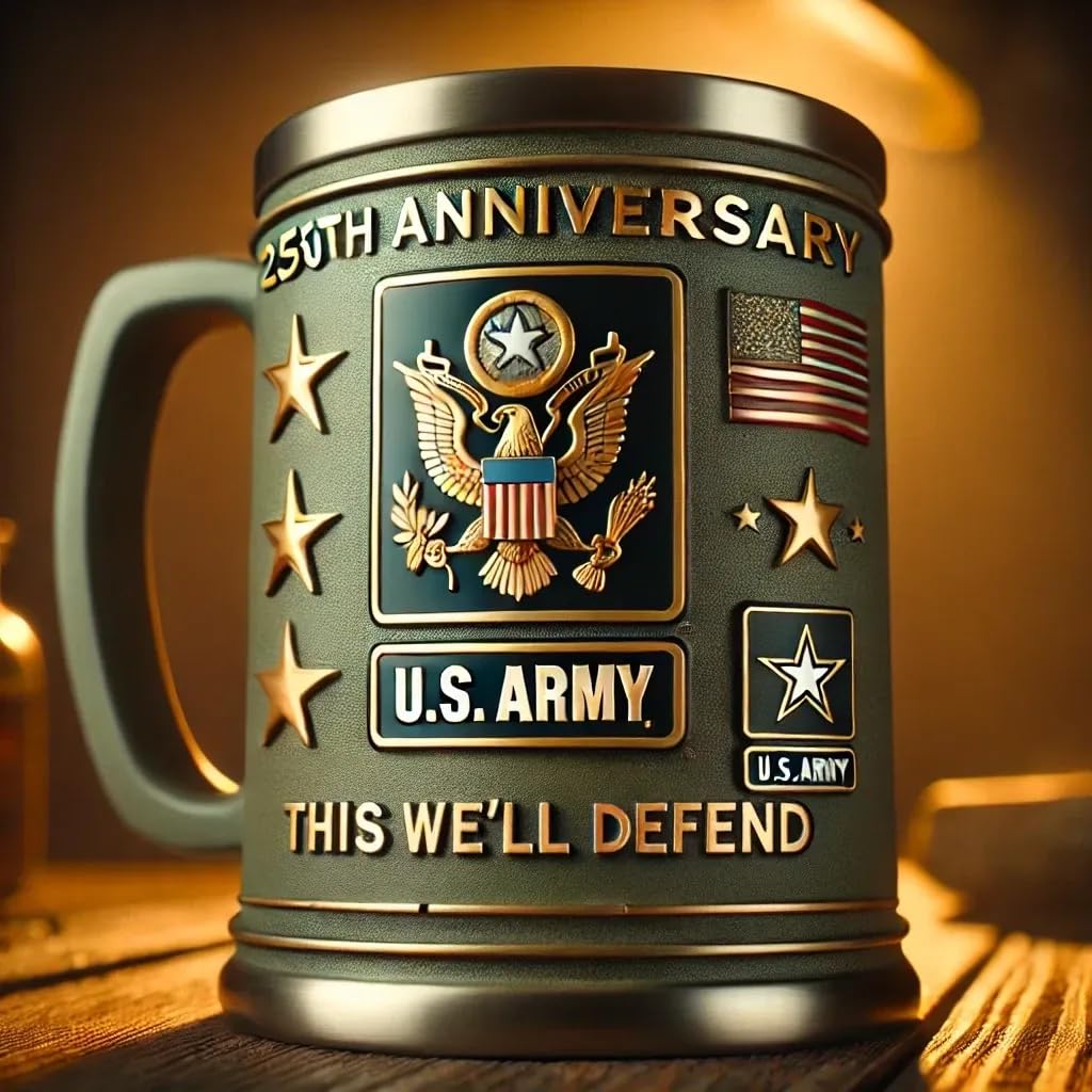 Marines Corps 250th Anniversary Mug With 3D Graphic Design