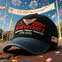 America 250th Anniversary Hat With Words Independence, Freedom and Democracy