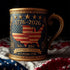 America 250th Anniversary Mug Featuring American Flag, Eagle and More