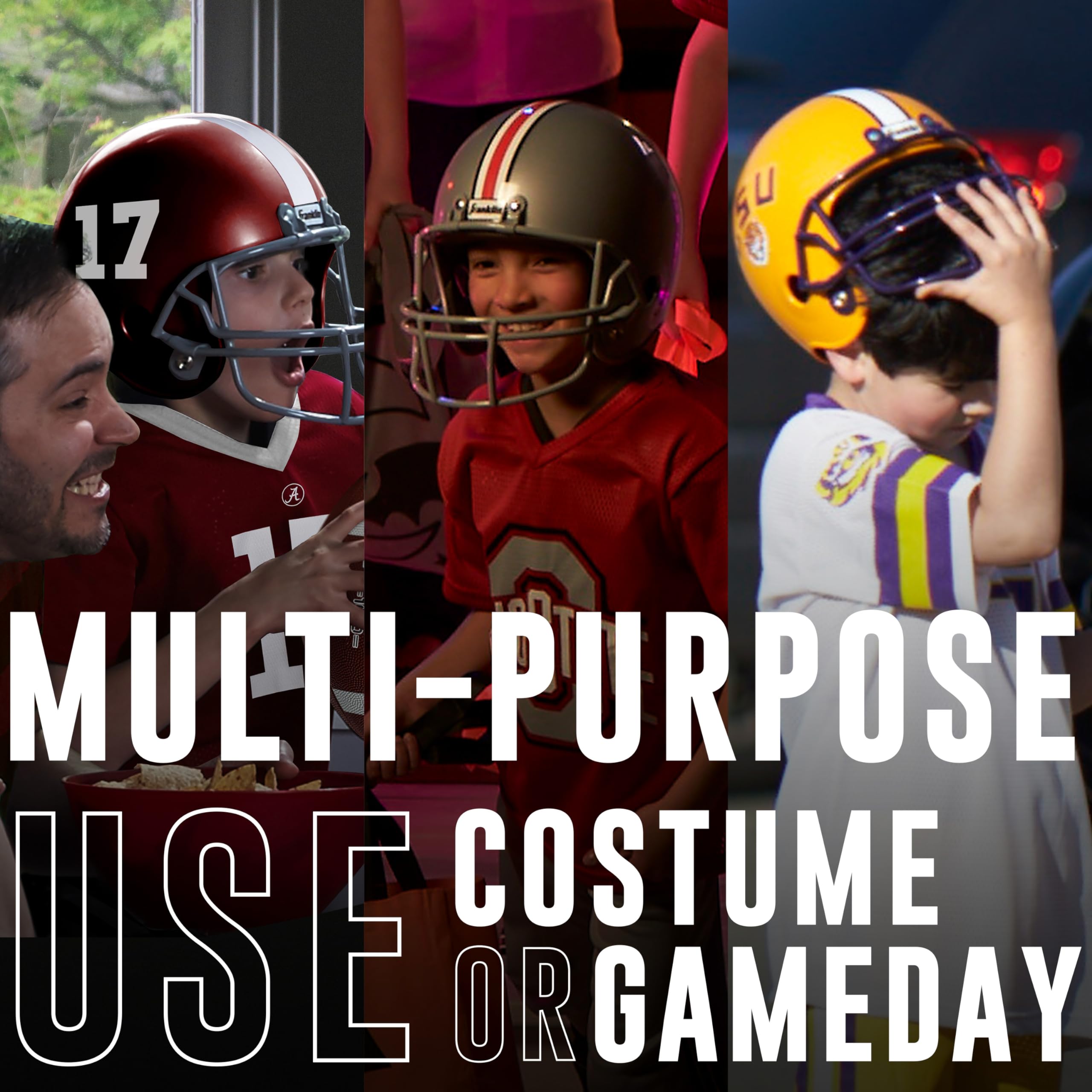 FSU Youth Football Uniform Set Featuring Helmet, Jersey and Pants