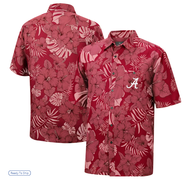 Alabama Tide Hawaiian Shirt from Colosseum