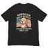 This funny America 250 shirts salutes the American Bald Beagle
