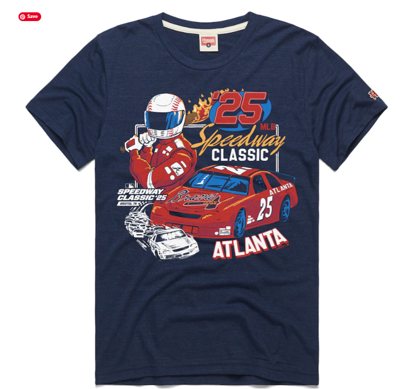 Atlanta Braves Speedway Classic T-Shirt