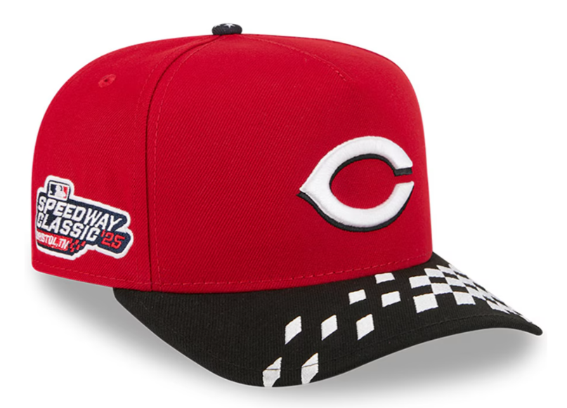 Cincinnati Reds 2025 MLB Speedway Classic Fitted Hat