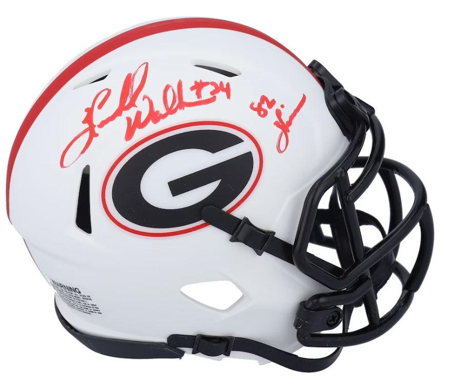 Herschel Walker Autographed Georgia Alternate Football Helmet with '82 Heisman Inscription