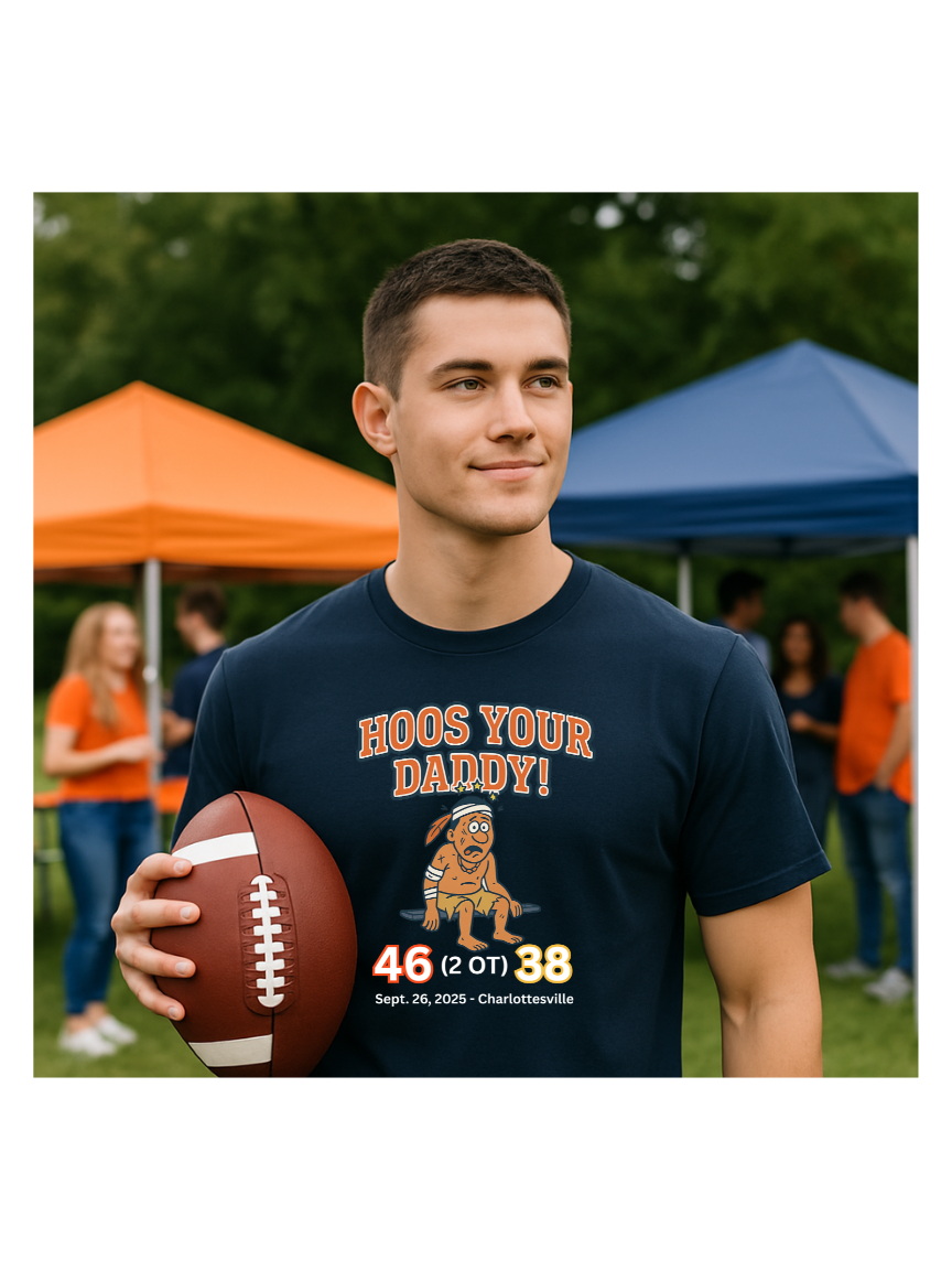 Hoos Your Daddy FSU Score Shirt For Virginia Football Fans