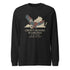 Long Sleeve Virginia America 250 Shirt Featuring Floral Eagle Flying through Virginia outline