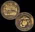 Marine Corps 250th Anniversary Solid Brass Collectible Coins