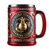 This Marine Corps 250th Anniversary Mug features 3D Graphics