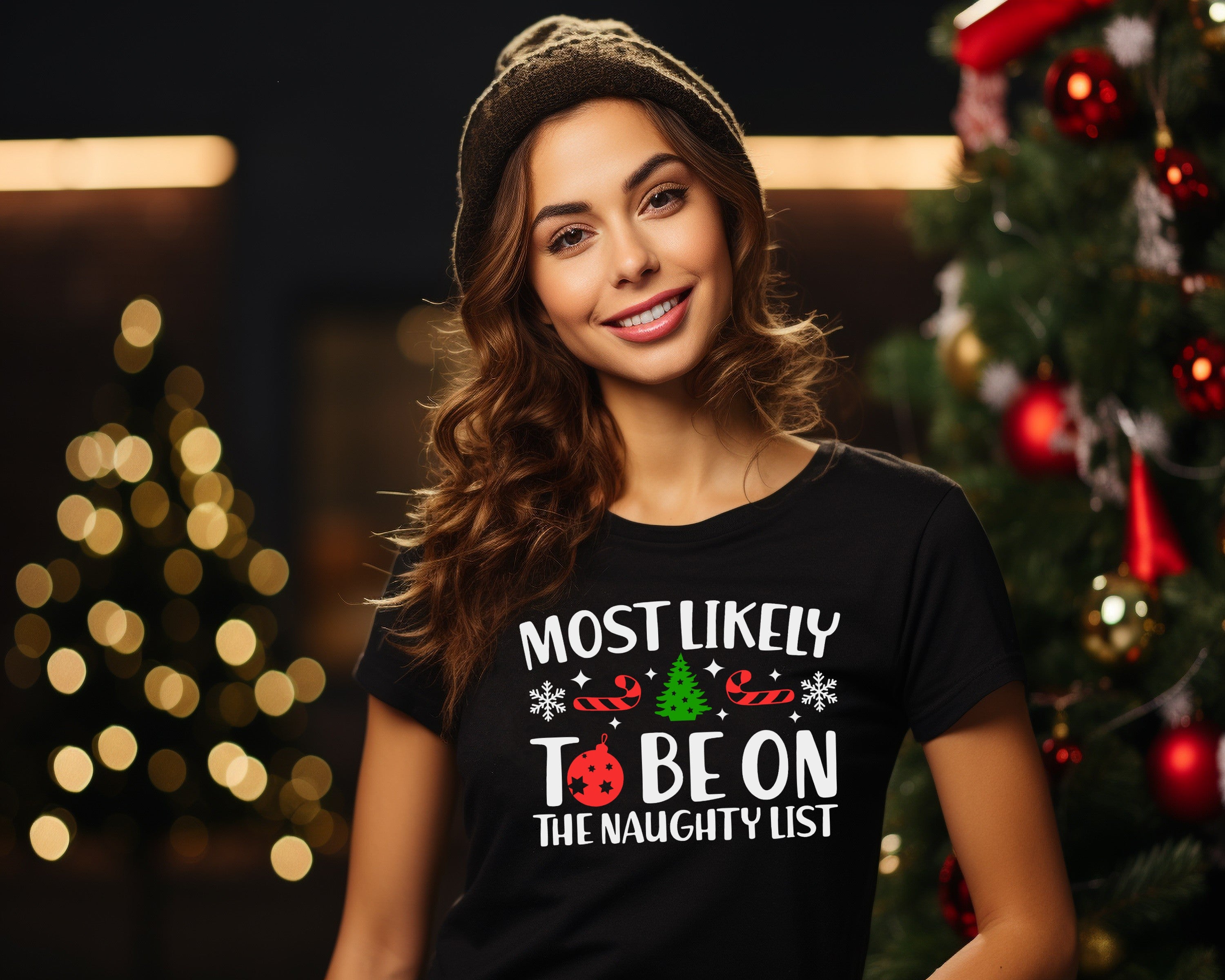 Most Likely To Be on Naughty List T-Shirt