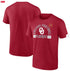 Oklahoma Red t-shirt with 'College Football Playoff 2026' text and logo 