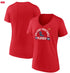 Red Ole Miss Ladies College Football T-Shirt
