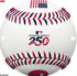 Philadelphia Phillies America 250 Baseball With American Flag Graphic