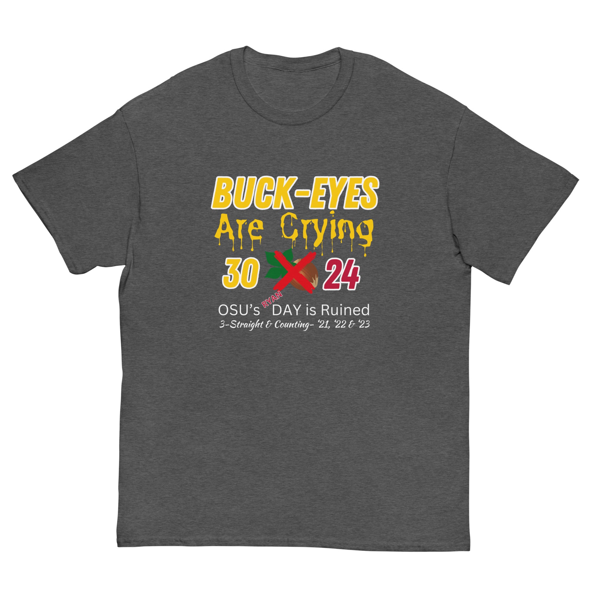 Michigan Football Fans Beat Ohio State 30-24  2023 Score Shirt