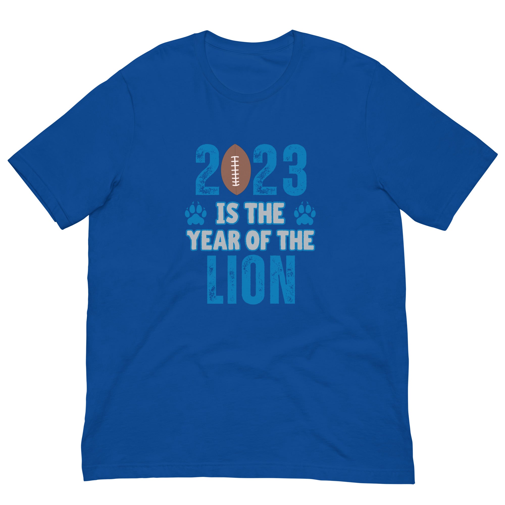 2023 is the Year of the Lion T-Shirt for Detroit Football Fans