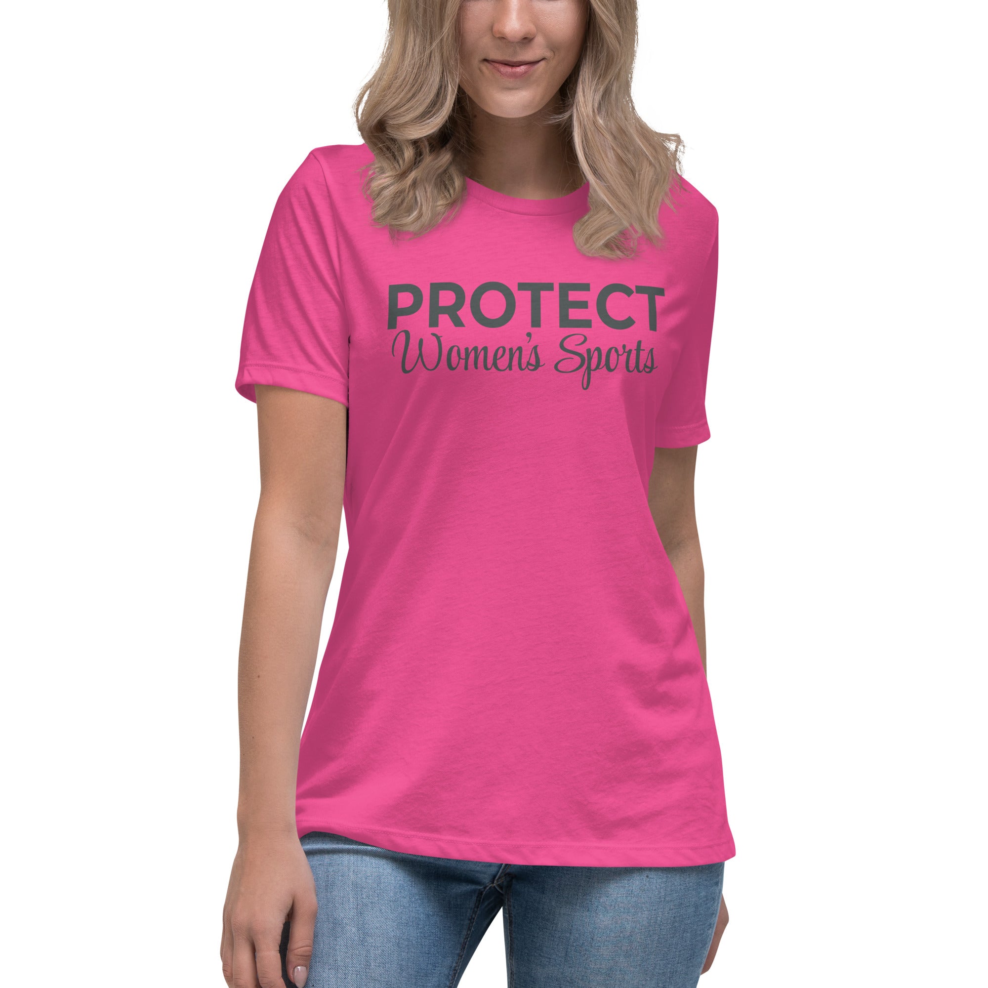 Support Women's Sports - Protect Women's Sports T-Shirt | Shop For Your Passions