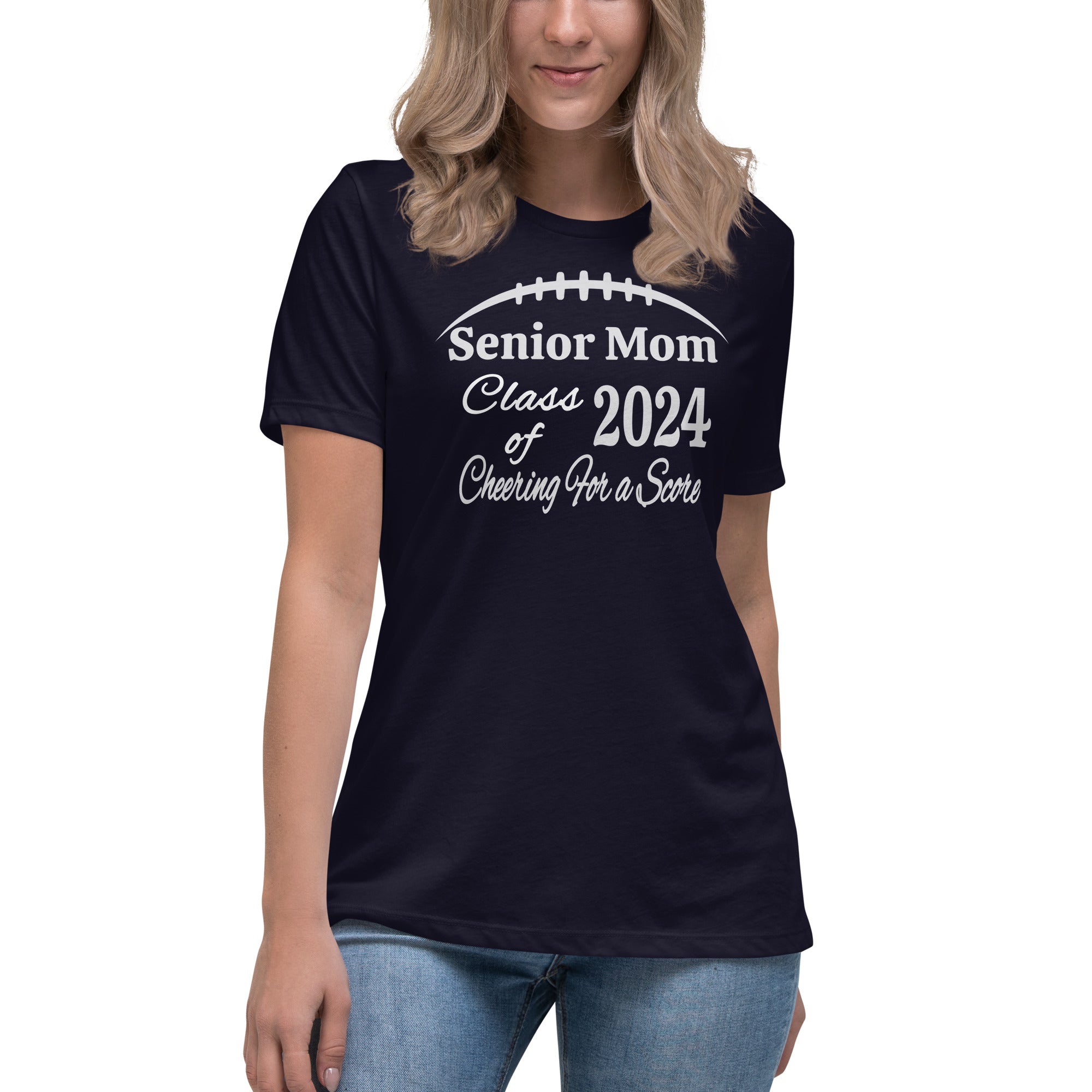 Senior 2024 Football Mom Shirt