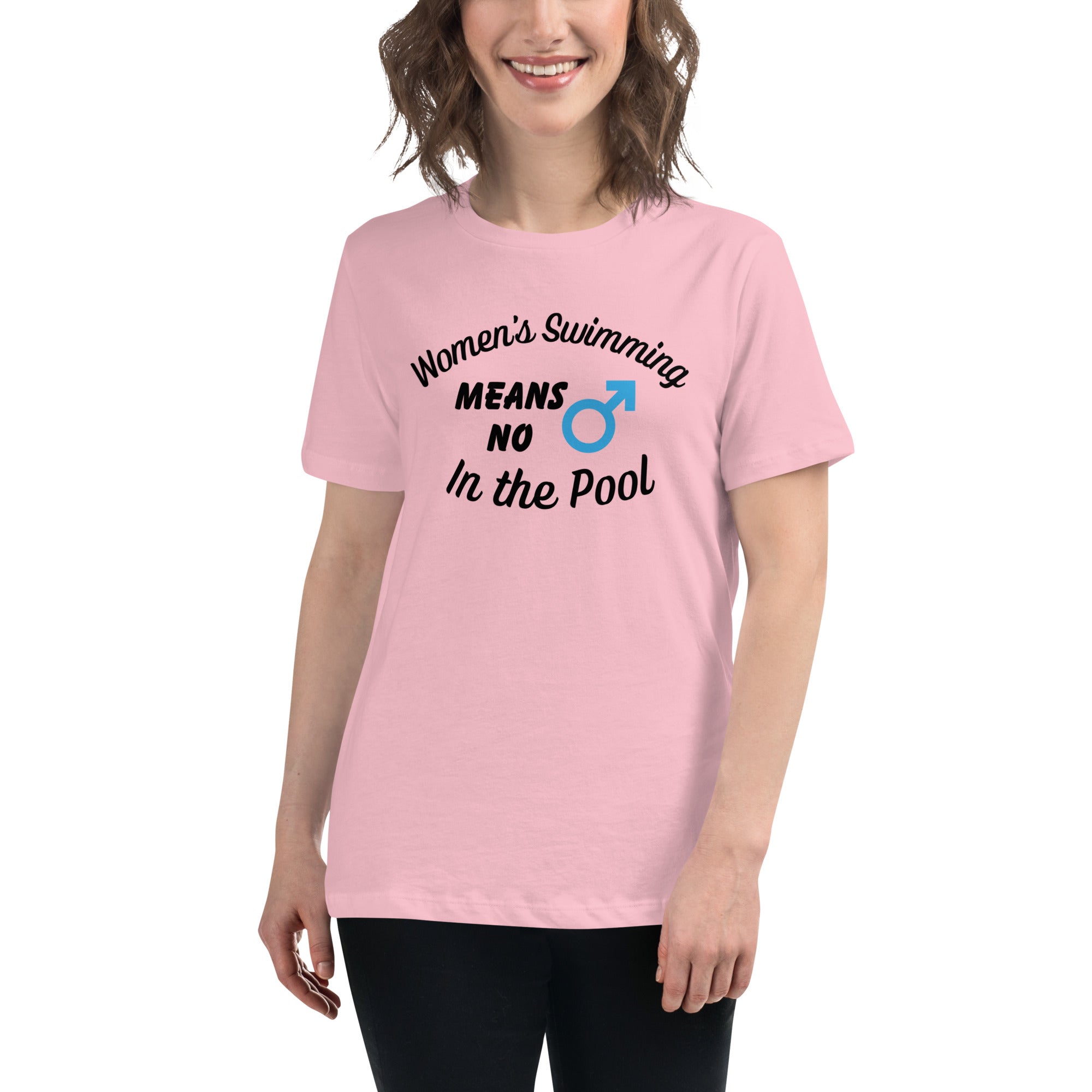 Women's Swimming Means No Dick In The Pool T-Shirt