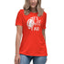 It's Football and Fall Y'all Women's T-Shirt On Bell Canvas Relaxed Shirt