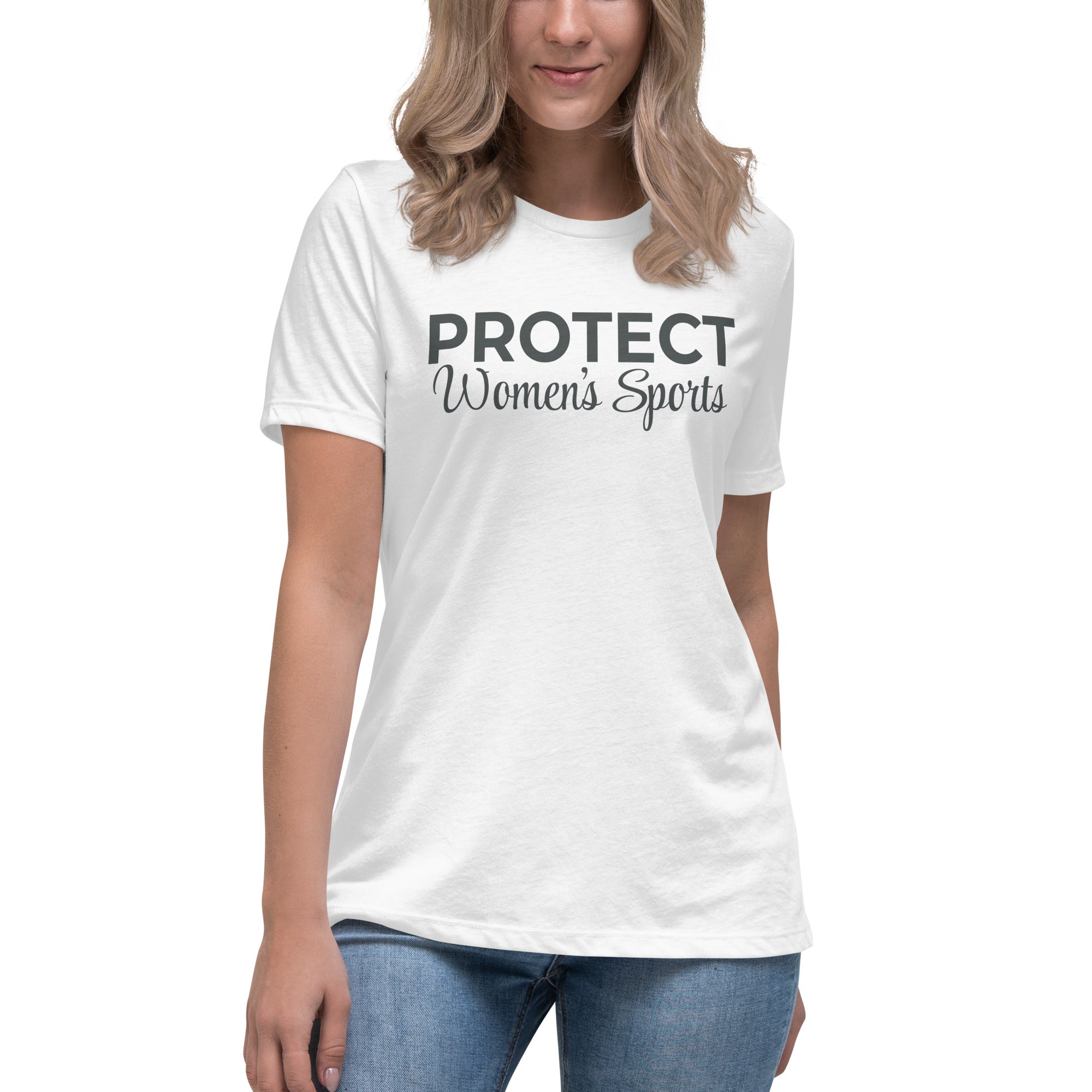 Support Women's Sports - Protect Women's Sports T-Shirt | Shop For Your Passions