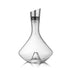 Wine Decanter Set with Built-in-Aerator And Stainless Steel Pourer Lid