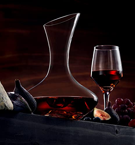 Hand Blown Crystal Wine Decanter Carafe by Godinger