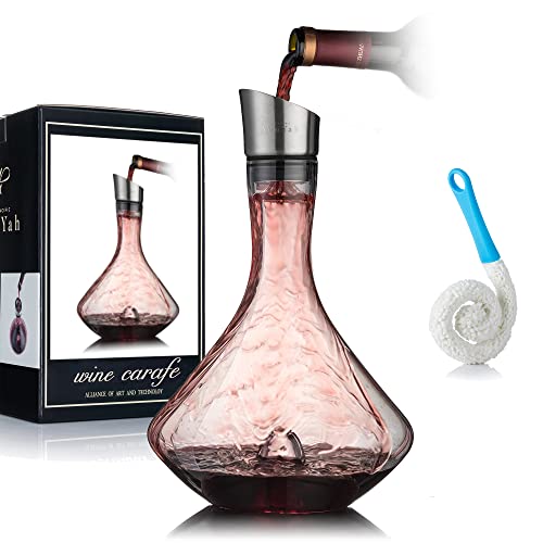 Wine Decanter Set with Built-in-Aerator