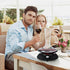 Crystal Wine Decanter Set With Electric Shaker and Automatic Rotation