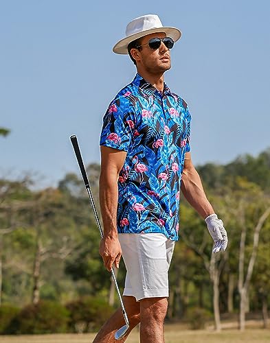 Men's Hawaiian Golf Shirts From APTRO
