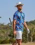 Men's Hawaiian Golf Shirts From APTRO