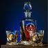 Personalized Whiskey Decanter and Stones Set With Gift Box