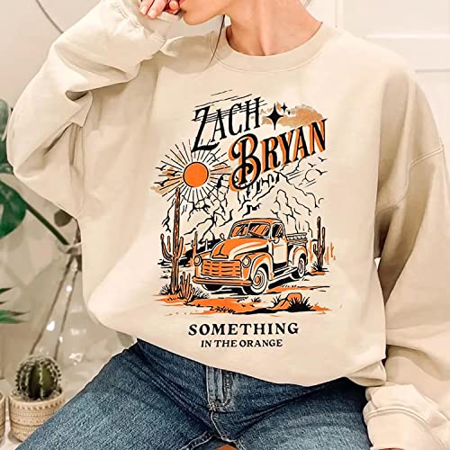 Zach Bryan Something in The Orange Sweatshirt