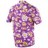 LSU Wes and Willy Eye of the Tiger Hawaiian Floral Shirt