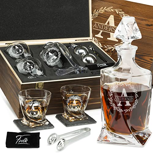 Customized Whiskey Decanter Gift Set