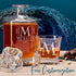 Personalized Whiskey Decanter Set With 5 Design Options