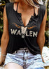 Morgan Wallen Tank Top Women's Tank Vest With Rodeo Theme